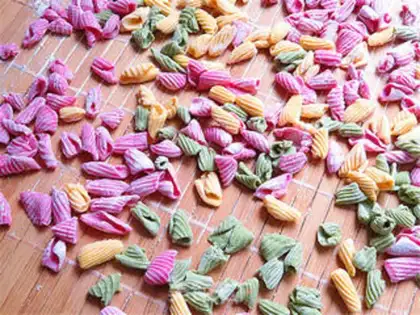 Make Homemade colored pasta step 7