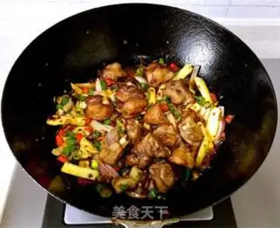 Make Dry pot spicy halogen step 8