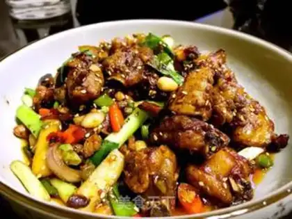 Make Dry pot spicy halogen step 11
