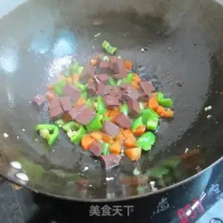 Make Carrot pepper and pig blood step 4
