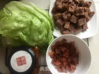 Make Bacon salad step 4