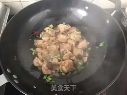 Make Chicken-legged rice step 6