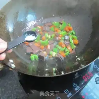 Make Carrot pepper and pig blood step 7