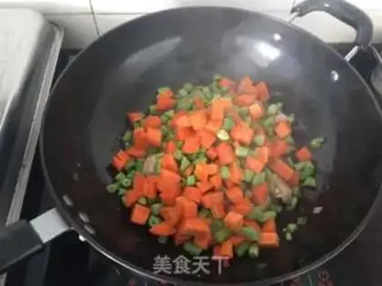 Make Chicken-legged rice step 7