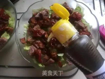Make Bacon salad step 7