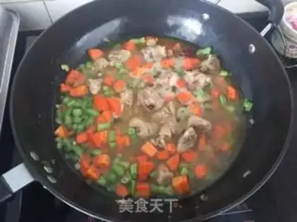 Make Chicken-legged rice step 8
