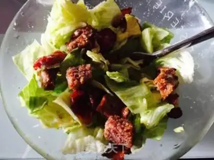 Make Bacon salad step 9