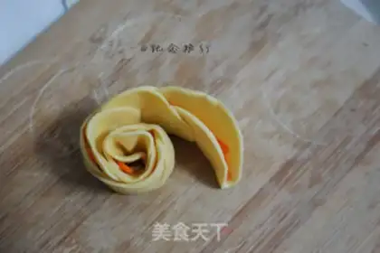 Make Double rose dumplings step 13