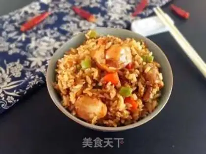 Make Chicken-legged rice step 14