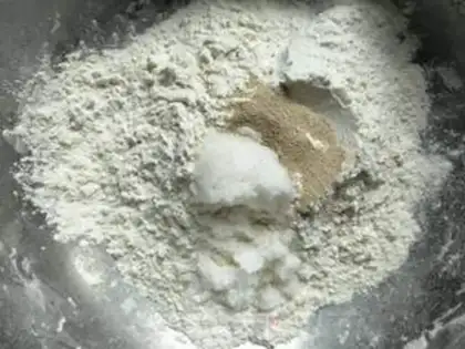 Make Onion rolls step 1