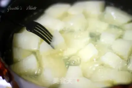 Make A white radish step 1
