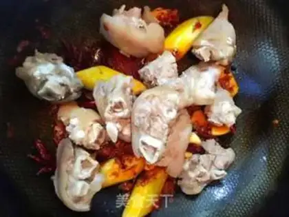 Make Spicy pig hoof step 7
