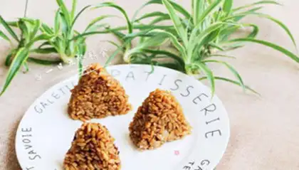Make Peach rice step 5
