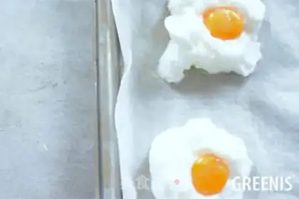 Make Cloud eggs step 4