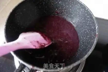 Make Blueberry ice cream step 1
