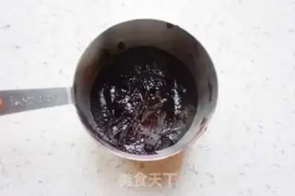 Make Blueberry ice cream step 3