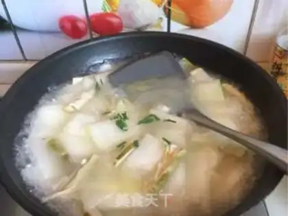 Make Squirty dry melon soup step 10