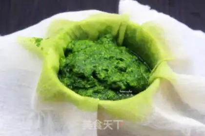 Make Spinach dumplings step 2