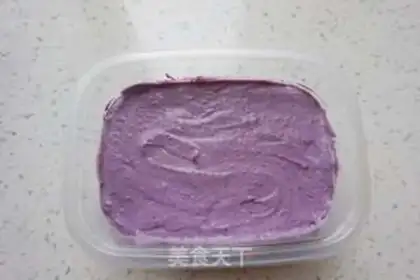 Make Blueberry ice cream step 7
