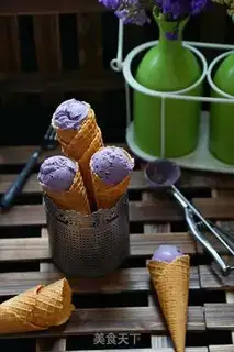 Make Blueberry ice cream step 9