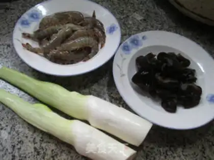 Make Black-mucked prawn step 0