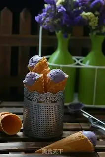 Make Blueberry ice cream step 10