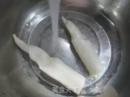 Make Black-mucked prawn step 1