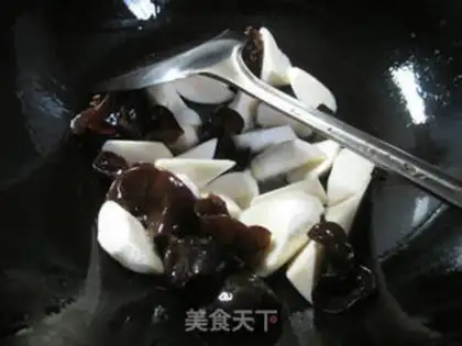 Make Black-mucked prawn step 3