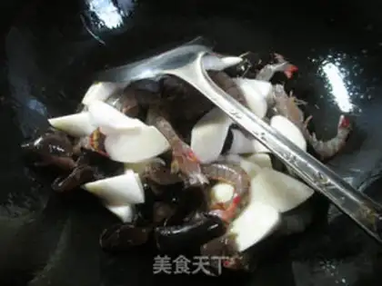 Make Black-mucked prawn step 5