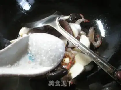 Make Black-mucked prawn step 8