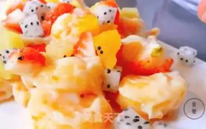 Make Fruit salad shrimp step 3