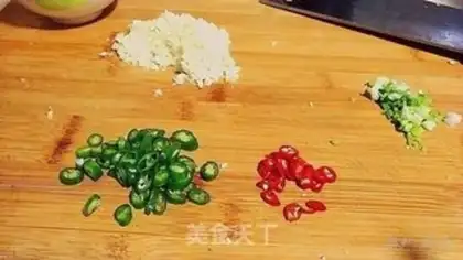 Make Garlic fan shrimp step 8