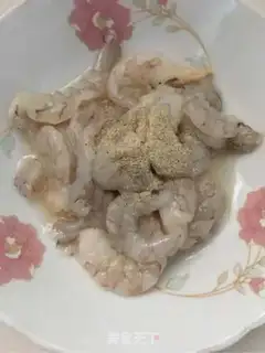 Make Shrimp balls with broccoli step 1