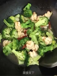 Make Shrimp balls with broccoli step 5