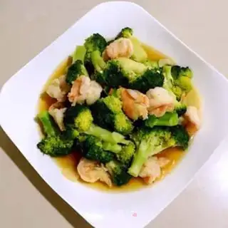 Make Shrimp balls with broccoli step 6