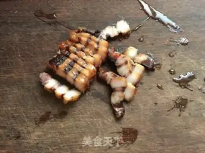 Make Garlic pork step 2