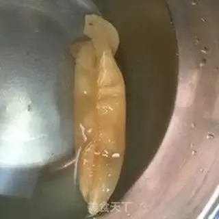 Make Lotus ice cream step 1