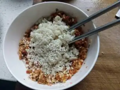Make Spicy saliva chicken step 7