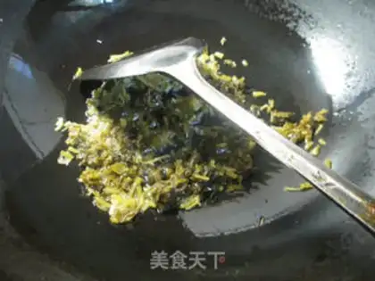 Make Snow pickle noodles step 1