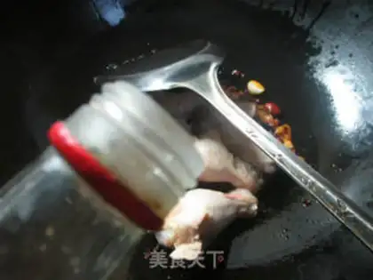 Make The sprouts boil chicken wings step 2