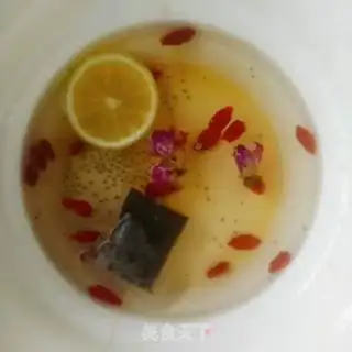 Make Fruit honey lemon tea step 2