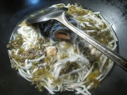 Make Snow pickle noodles step 3