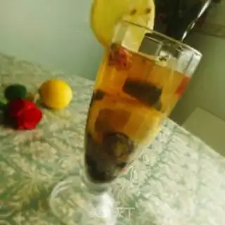 Make Fruit honey lemon tea step 4