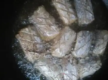 Make Fried Belt step 2