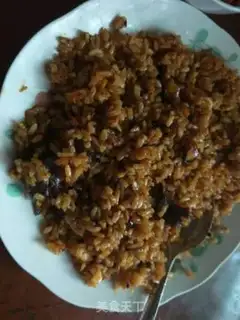 Make Egg fried rice step 1