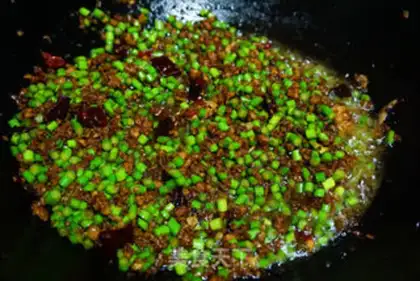 Make Meat and garlic step 3