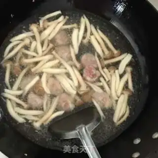 Make Spam mushroom soup step 7