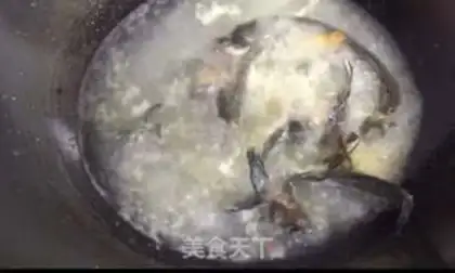 Make Milk soup jumps fish step 6