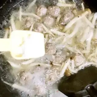 Make Spam mushroom soup step 8