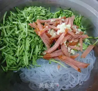 Make Fan cucumber step 4